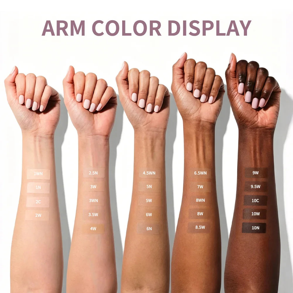Skin Tint Blurring Elixir Foundation 24 Colors Concealer Blur Pores Fine Lines Long Lasting Hydrating Makeup For All Skin Tone HIP