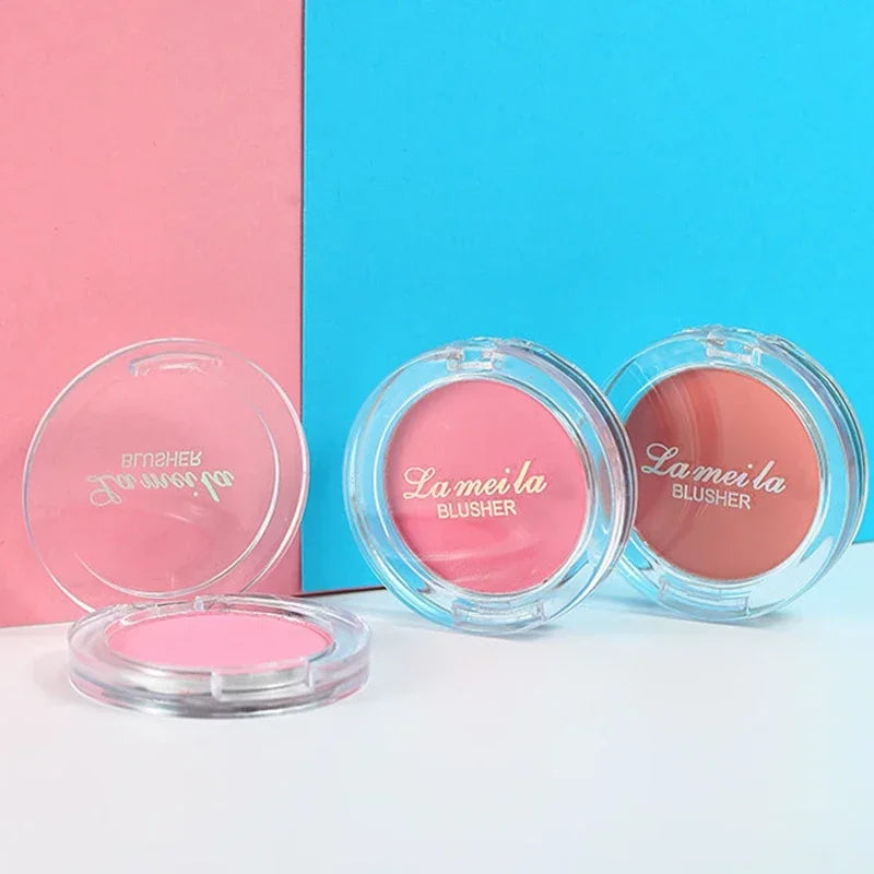 Blush Peach Palette 6 Colors Face Mineral Pigment Cheek Blusher Powder Makeup Professional Contour Shadow Pink Blusher Cosmetics HIP