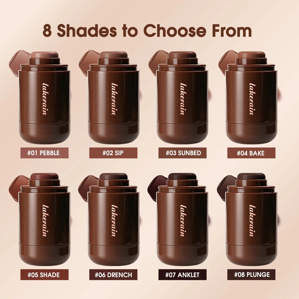 3D Contour Stick Packet Bronzer Cream Stick Face Contour Blush Cream Cheek Easy To Apply Color Makeup HIP