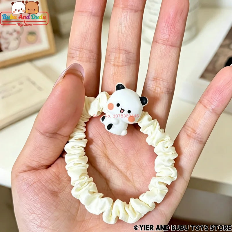Panda Bubu & Yier Cartoon Hair Tie Bracelet – Couple Gift Cartoon Hair Tie HIP