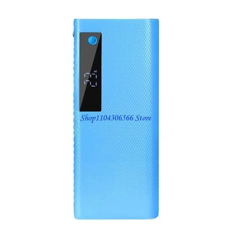 DIY 5×21700 Battery Power Bank Case – LCD, Type-C Input DIY Power Bank Case HIP