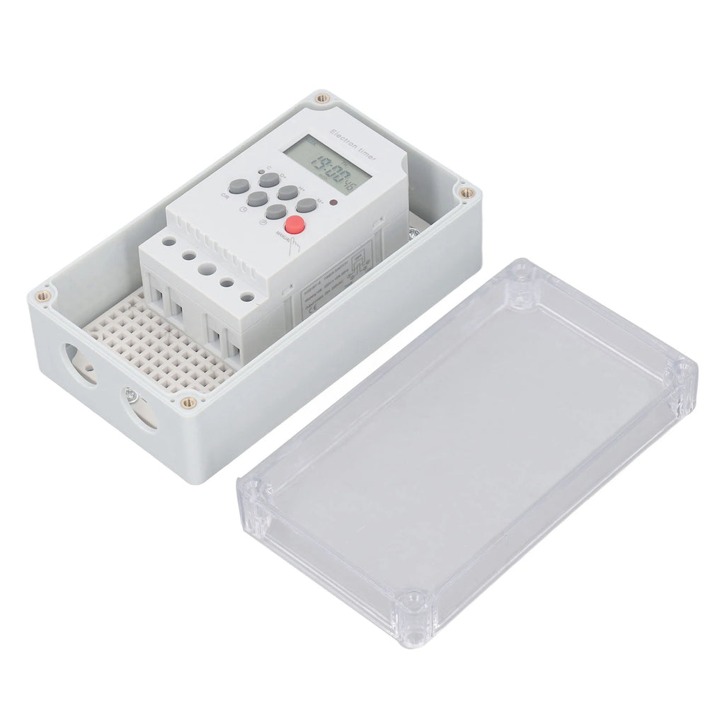 Digital Timer Box Swimming Pool Pump Timer Waterproof Digital Timer Box Programmable Time Control for Heater Spa Motor HIP