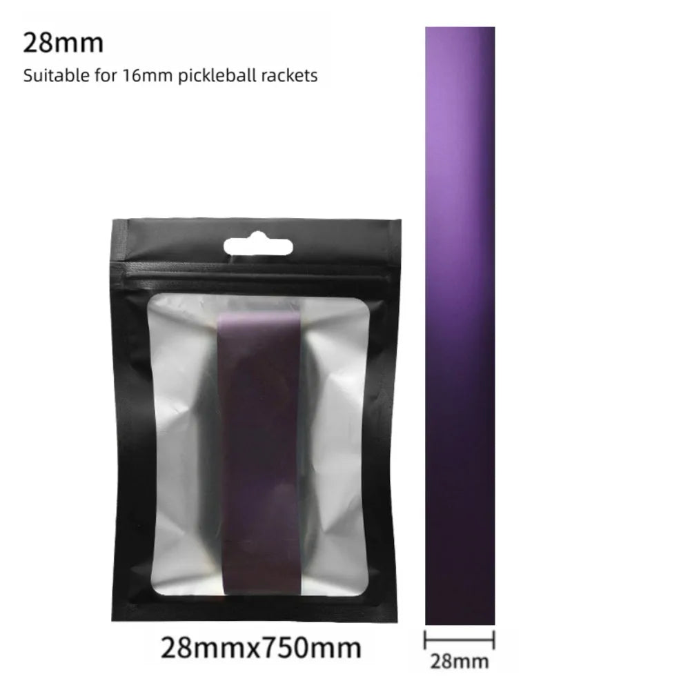 TPU Pickleball Racket Edge Tape – 16mm Protective Frame Guard Racket Edge Guard Tape HIP Purple