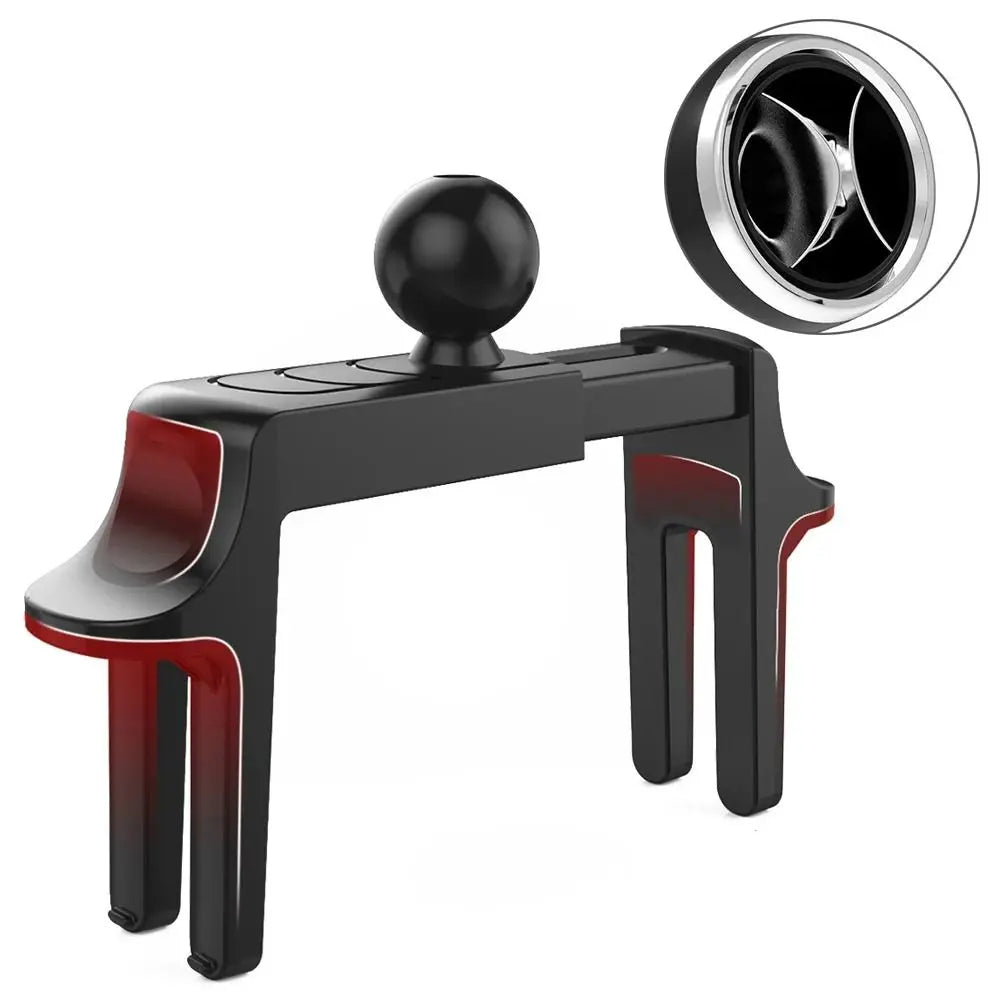 Universal Round Air Vent Car Phone Mount – 17mm Ball Head Car Phone Mount HIP