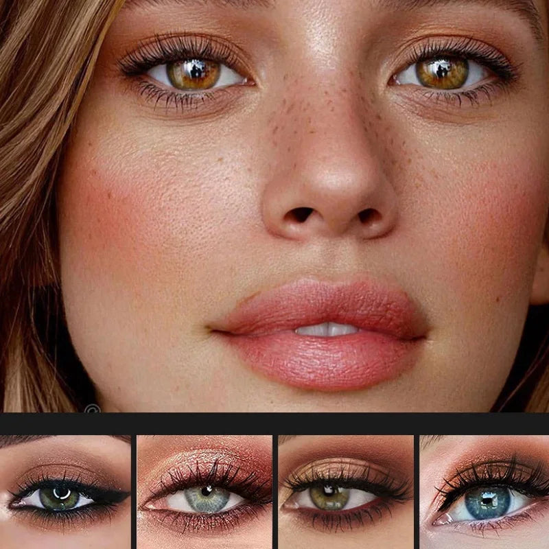Fit Colors 12-Color Eyeshadow Palette – Matte & Shimmer Eyeshadow Palette HIP