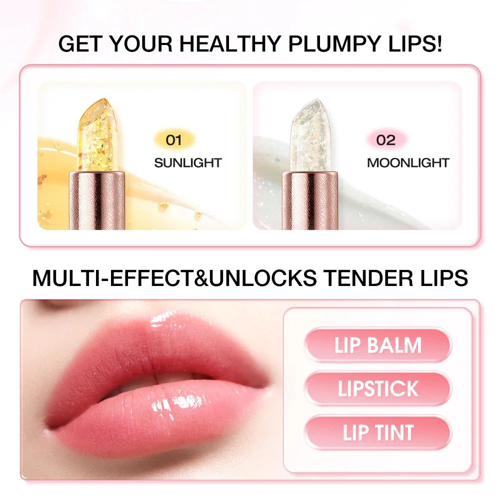 O.TWO.O Color Changing Lip Balm – Moisturizing Lip Tint Color Changing Lip Balm HIP
