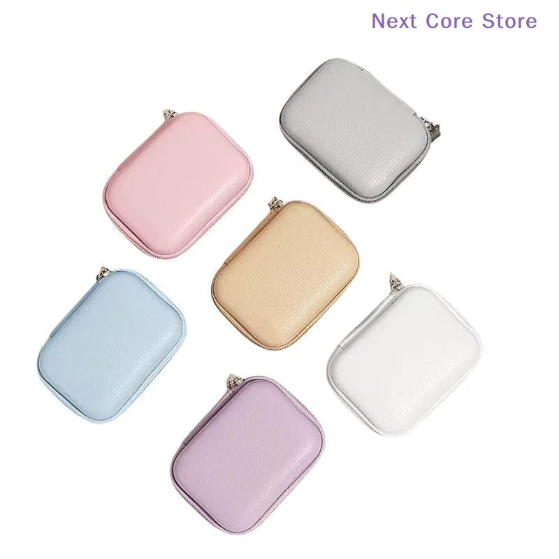 Hard Shell Camera Case – Shockproof PU Leather Travel Bag Camera Storage Case HIP