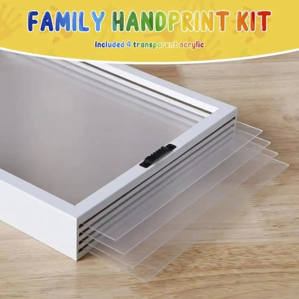 DIY Wooden Handprint Photo Frame Kit with Paints & Brushes DIY Craft Kit HIP