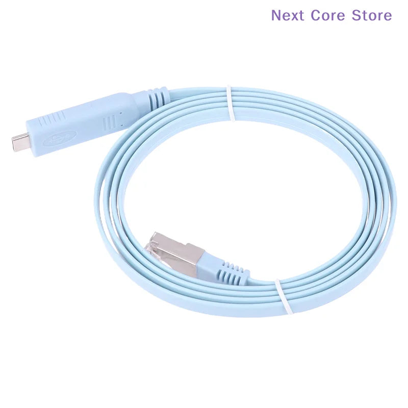 USB-C to RJ45 RS232 Console Cable – 1.5m for Router & Switch USB-C Console Cable HIP