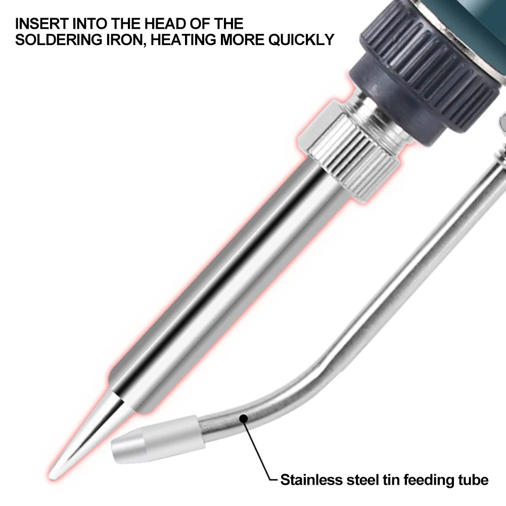 Electric Soldering Iron Gun Hand-held Internal Heating Soldering Iron Automatically Send Tin Gun Soldering Welding Repair Tool HIP