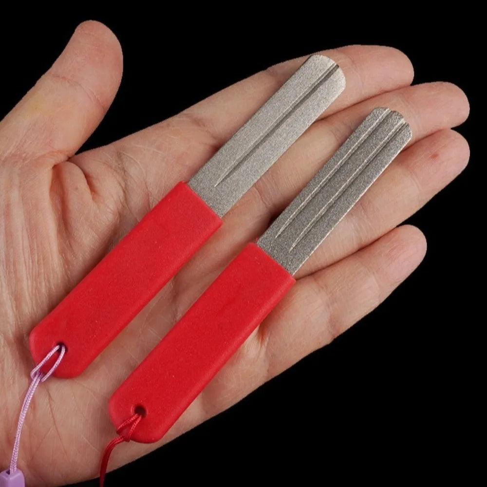 2-Pack Double-Sided Diamond Fishing Hook Sharpener | HIP Hook Sharpener HIP