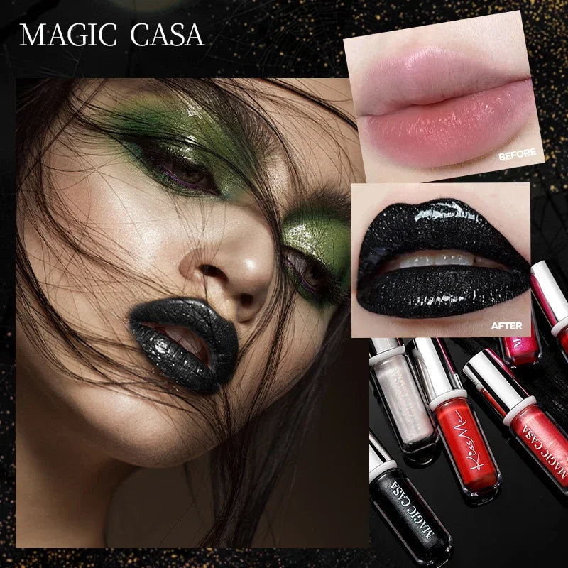 Vampire Lip Gloss – Diamond Pearlescent, Waterproof & Long-Lasting Lip Gloss HIP