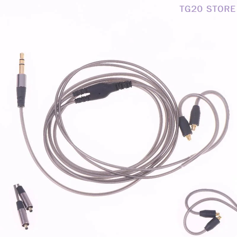 120cm MMCX to 3.5mm Replacement Headphone Cable | Braided Headphone Cable HIP