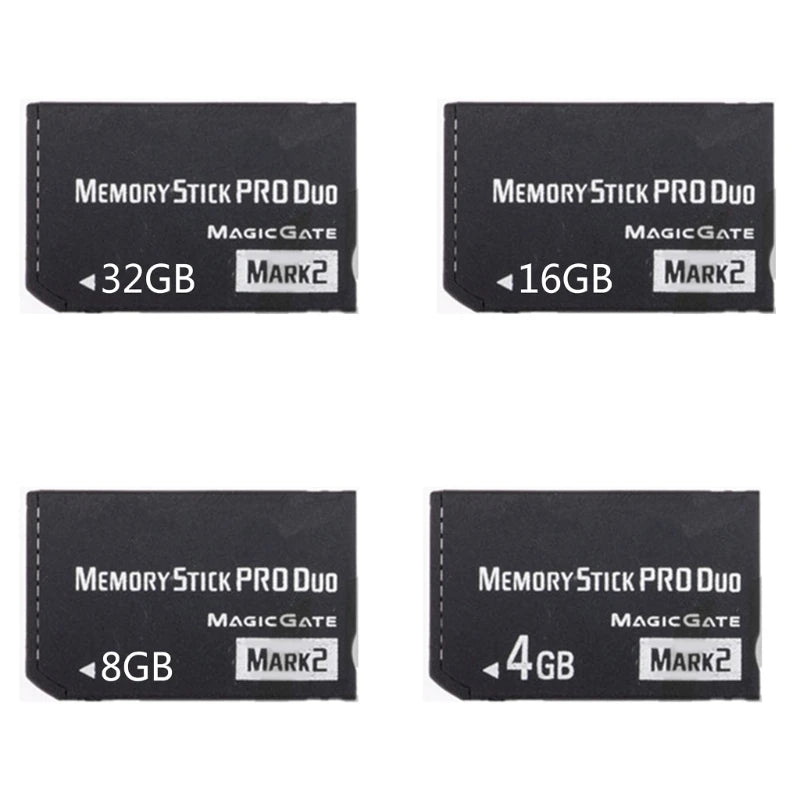 PSP Memory Stick Pro Duo 4GB–32GB | Fast Gaming Card Gaming Memory Card HIP