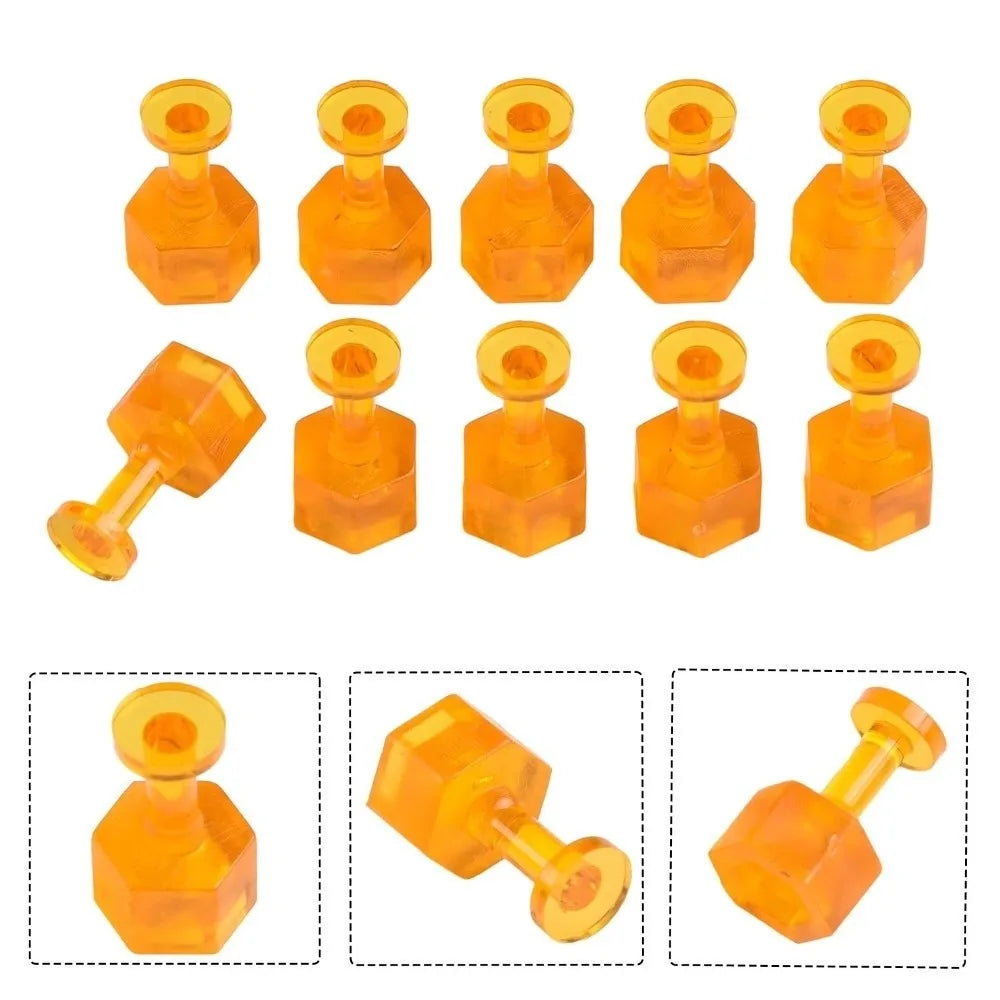 10-Pc Paintless Dent Repair Glue Pull Tabs – PC Material Dent Repair Tool HIP