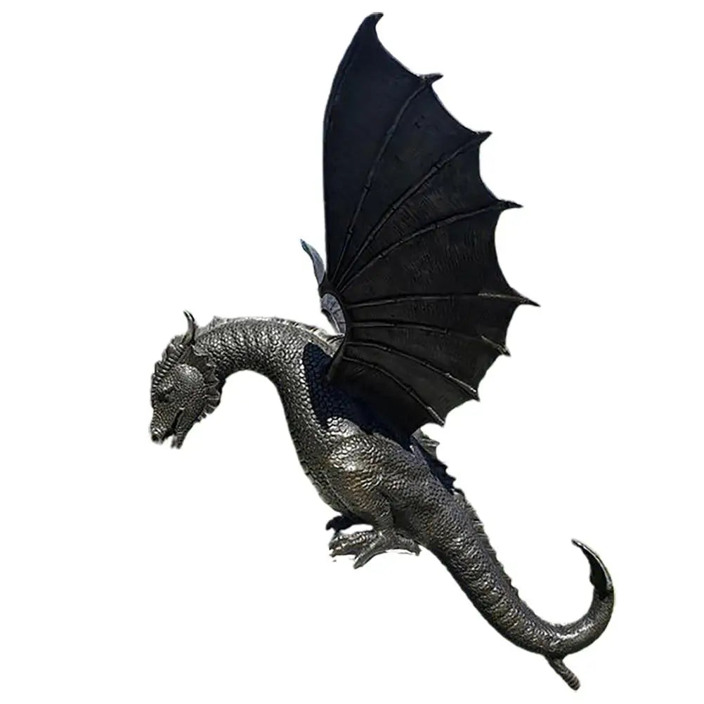 Garden Dragon Statue Fountain Dragon Ornament Resin Water Feature Sculpture for Home Garden Decoration HIP