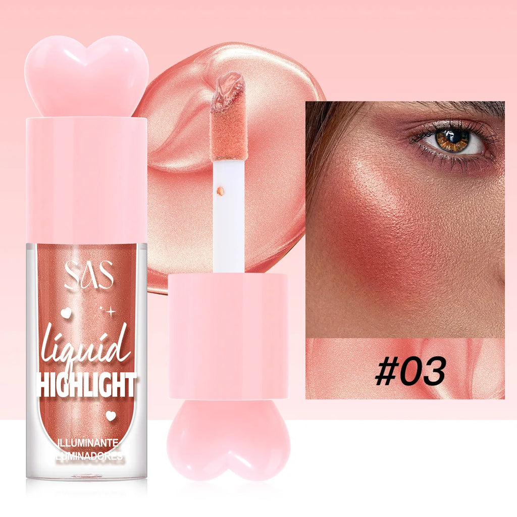 SAS Liquid Highlighter – Shimmer, Contour & Glow Makeup Liquid Highlighter HIP 03