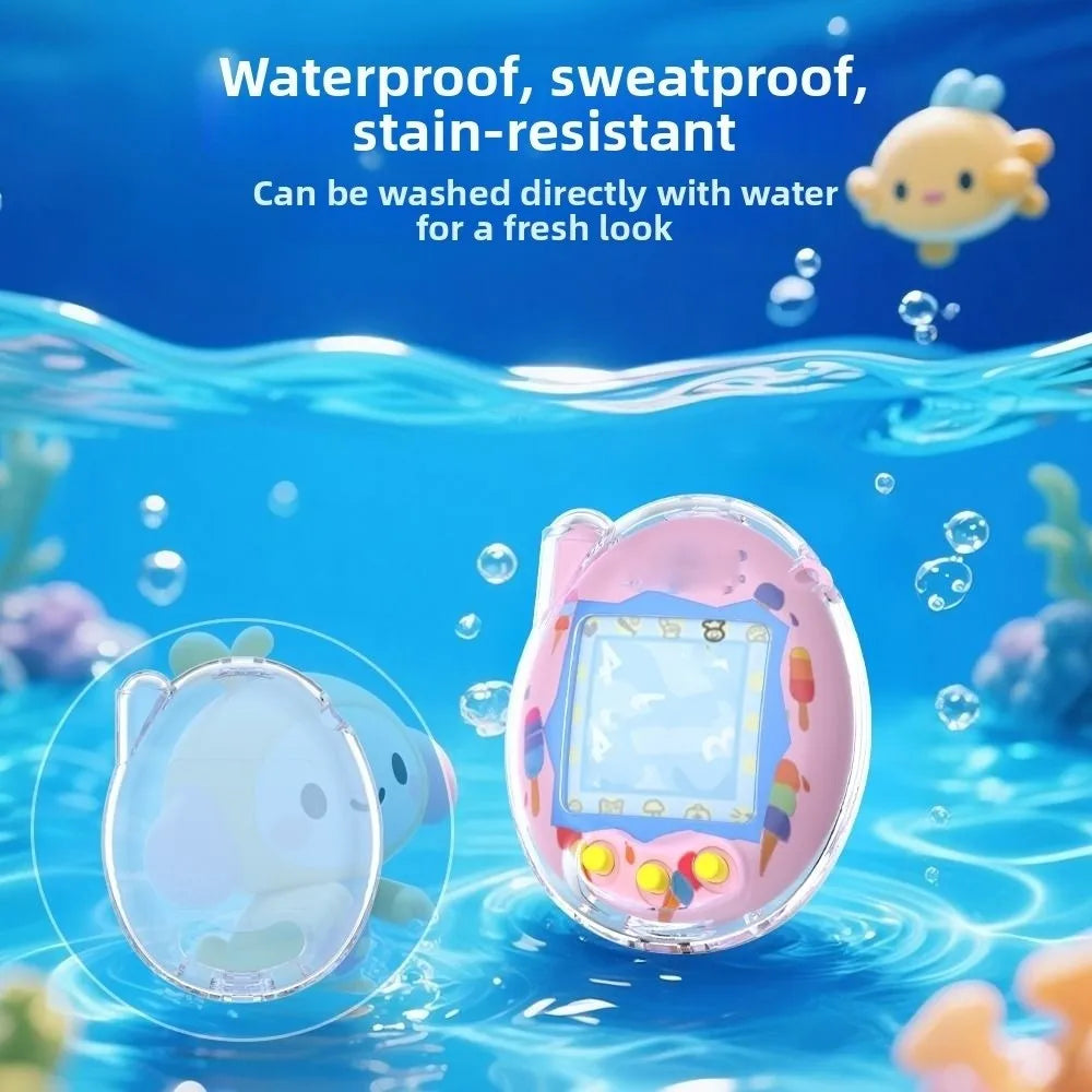 Crystal Clear Hard Shell Case for Tamagotchi Connection Tamagotchi Protective Case HIP