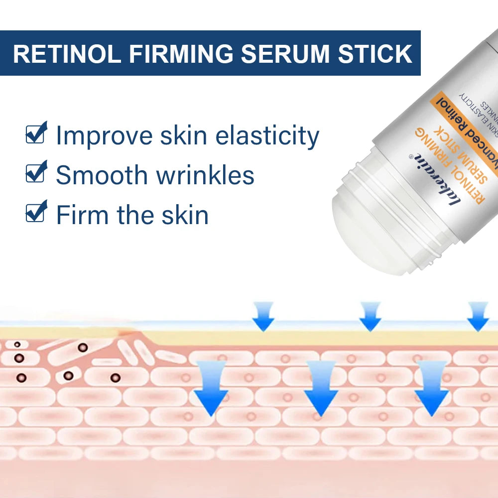 Retinol Firming Serum Stick with Antioxidants Tighten Firm Wrinkles and Laugh Lines Anti-Aging Moisturizers Eye Neck Skincare HIP