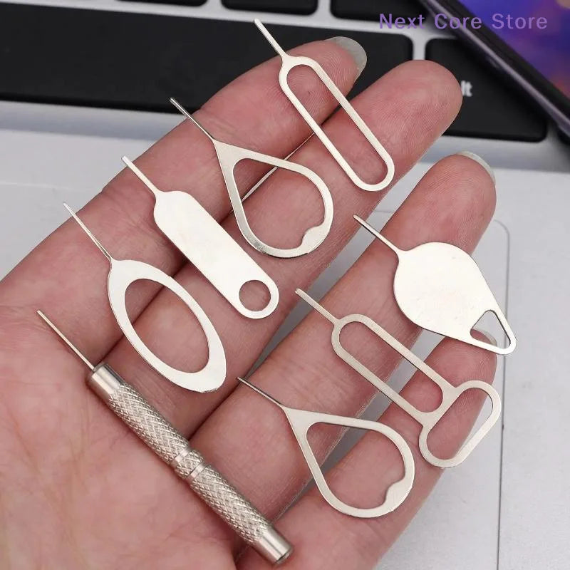 16-Piece Universal SIM Card Eject Pin Kit – Manganese Steel SIM Eject Tool Kit HIP