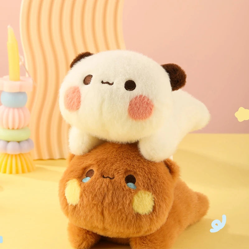 Panda Bubu & Dudu Plush Wrist Rest – Cute Desk Companion Plush Desk Toy HIP