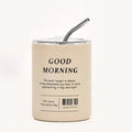 320ml Vacuum Insulated Travel Mug – Stainless Steel Tumbler Vacuum Travel Mug HIP Beige 320ml