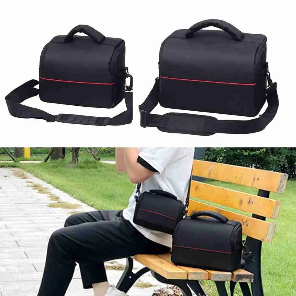 PERNEAKY DSLR Camera Bag – Protective Polyester Case & Strap Camera Shoulder Bag HIP