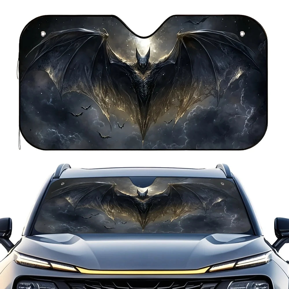 Batwing Car Sun Visor – Quirky Universal Sunshade Car Sun Visor HIP 1-S