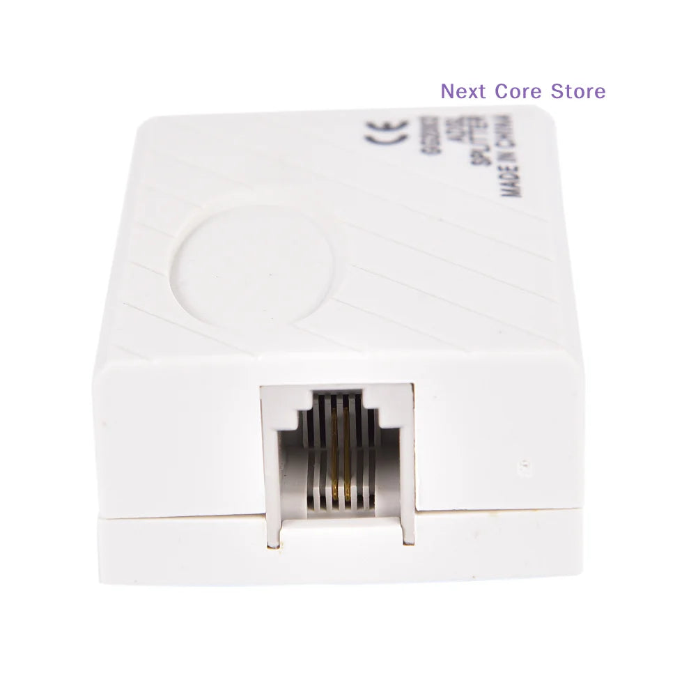 RJ11 ADSL DSL Micro Filter Splitter Adapter – Phone & Modem DSL Line Filter Splitter HIP