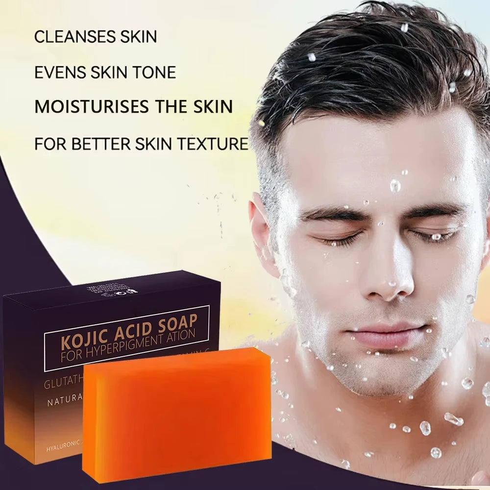 Turmeric Kojic Acid Soap – Brighten, Cleanse & Exfoliate Brightening Soap Bar HIP