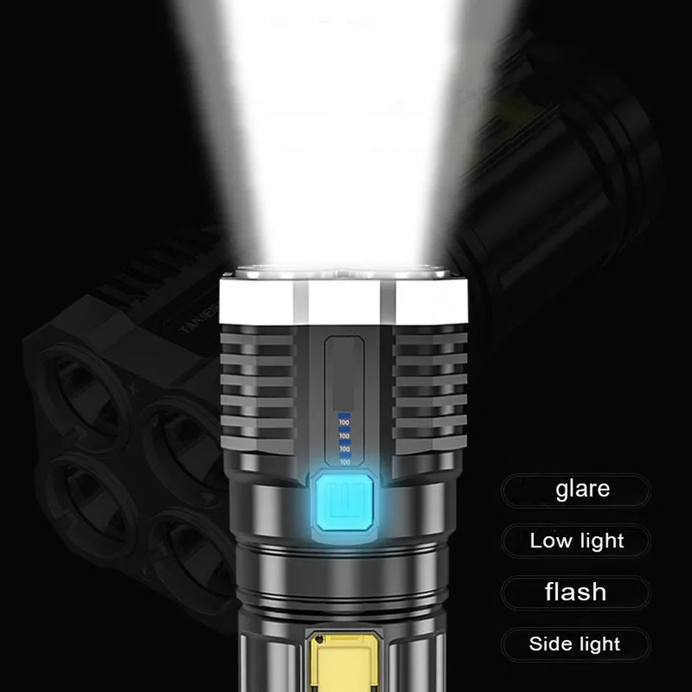 ESMARTER Mini LED Flashlight 1000 Lumen Rechargeable Torch LED Flashlight HIP