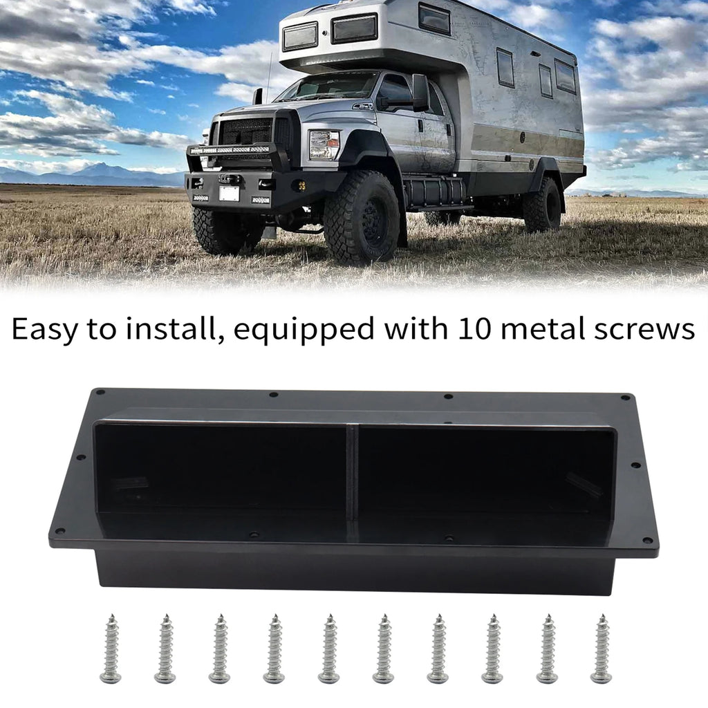 RV Range Hood Exhaust Hood RV Range Hood Vent Cover High Impact and Weather Resistant Structure with Lockable Clip HIP