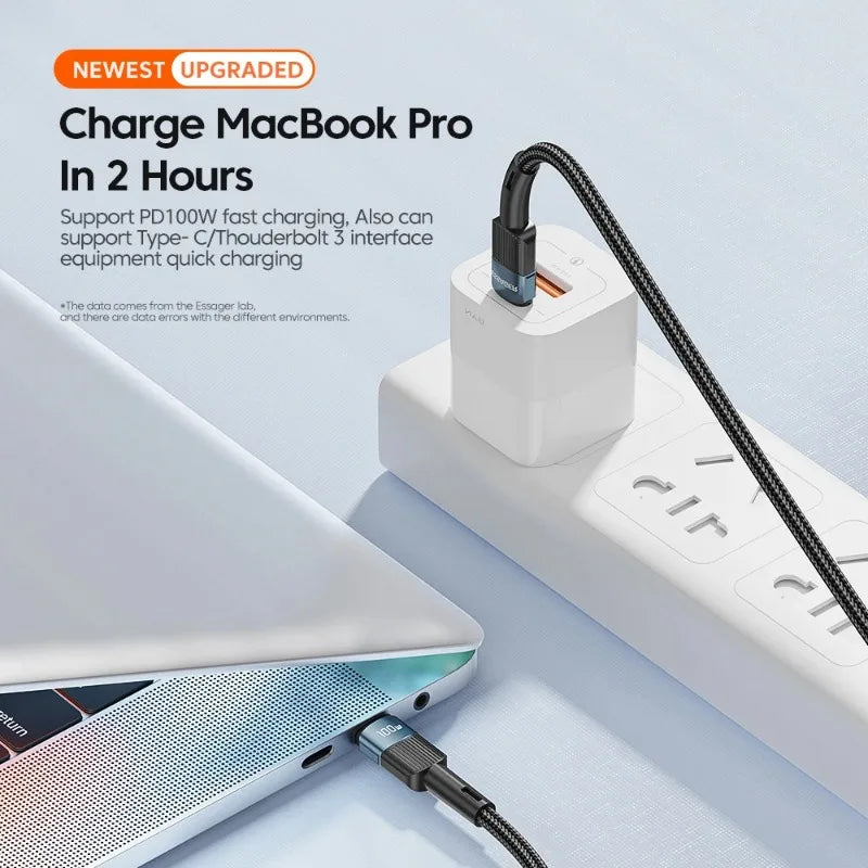 USB-C to USB-C Cable 60W/100W PD Fast Charging | 0.5m–3m USB-C Charging Cable HIP