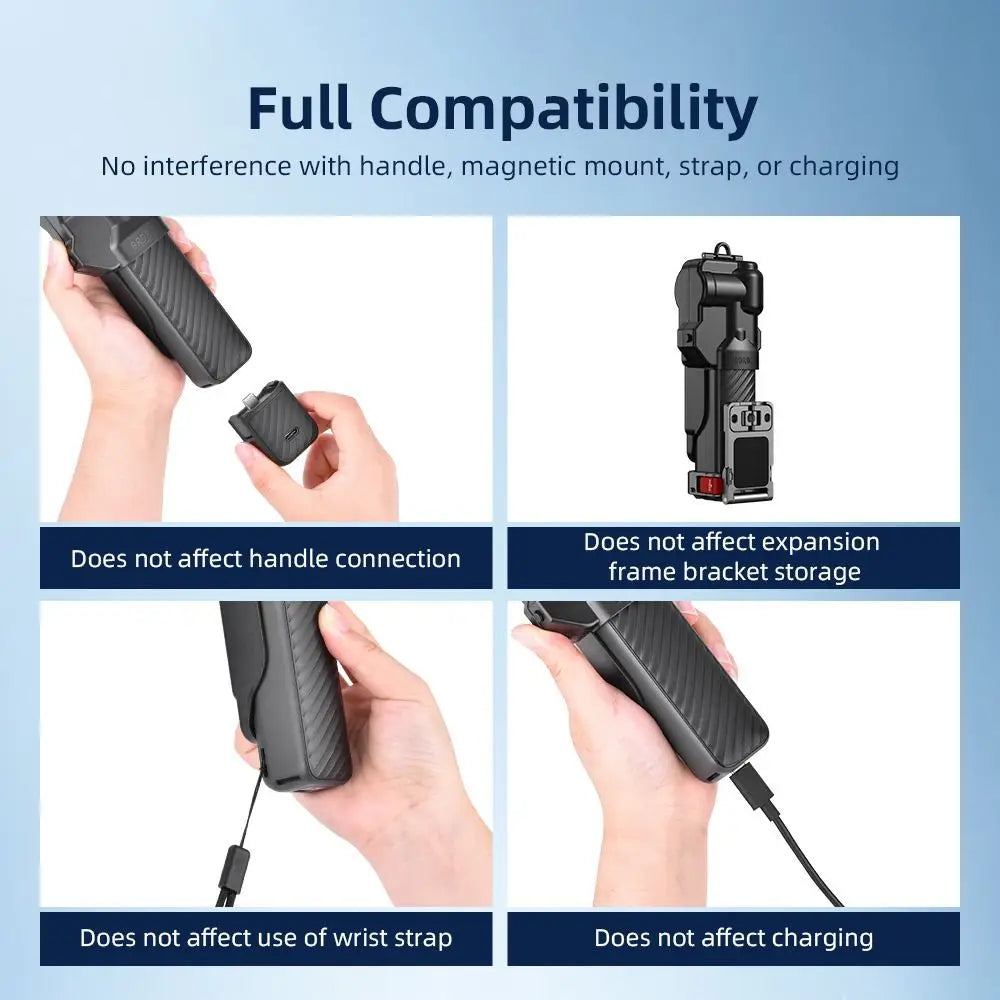 DJI Osmo Pocket 4 Protective Flip Case – Anti-Scratch ABS Camera Protective Case HIP
