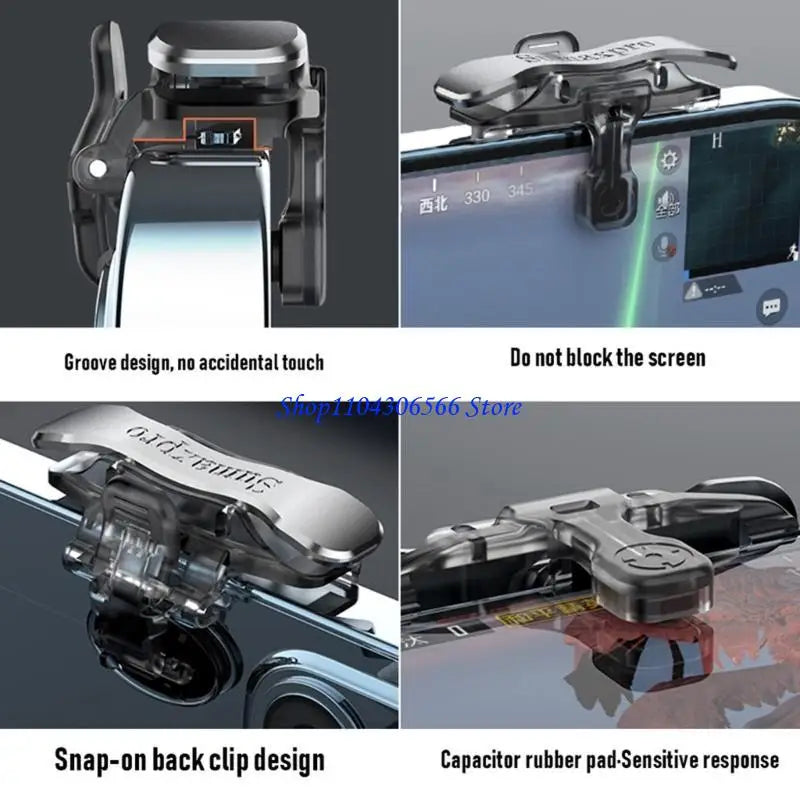 Mobile Game Trigger Clip Controller for Smartphones Game Trigger Clip HIP
