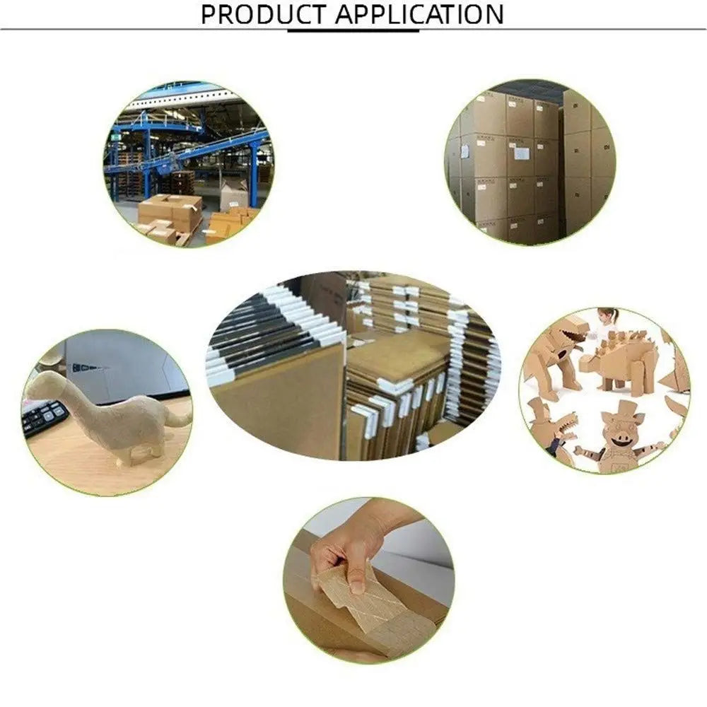 Reinforced Kraft Paper Tape – Self-Adhesive 30–50M Roll Packaging Tape HIP