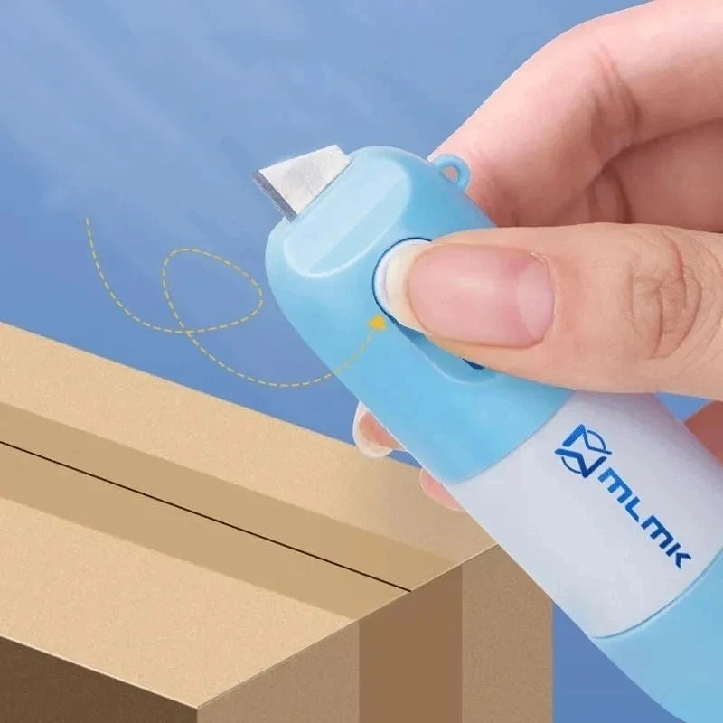 2-in-1 Privacy Correction Fluid & Box Cutter | Office Tool Privacy Correction Tool HIP