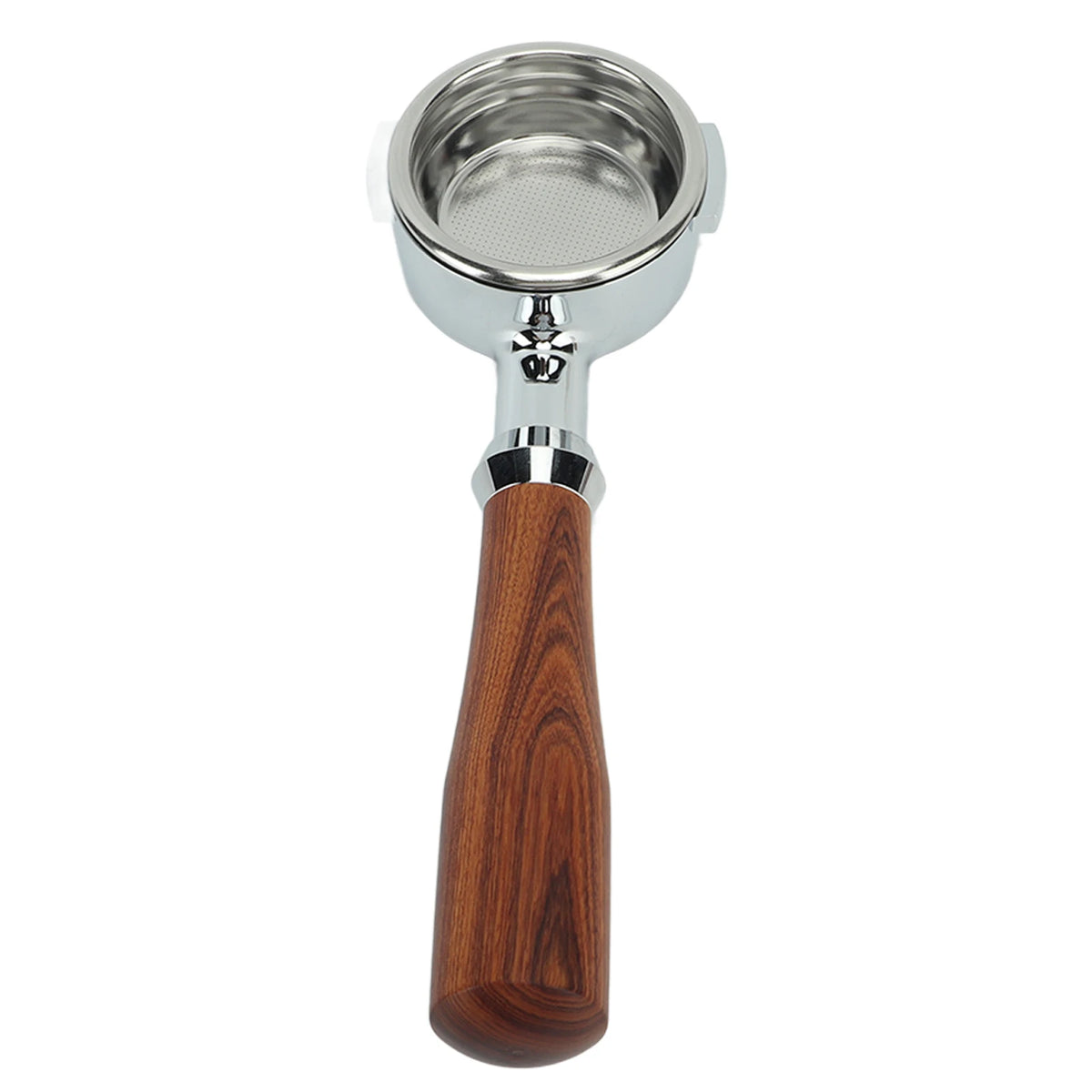 Portafilter Filter Handle Coffee Portafilter 58 mm E61 Single Layer Filter Bottomless Handlheld Portafilter for Home Coffee Shop HIP Red