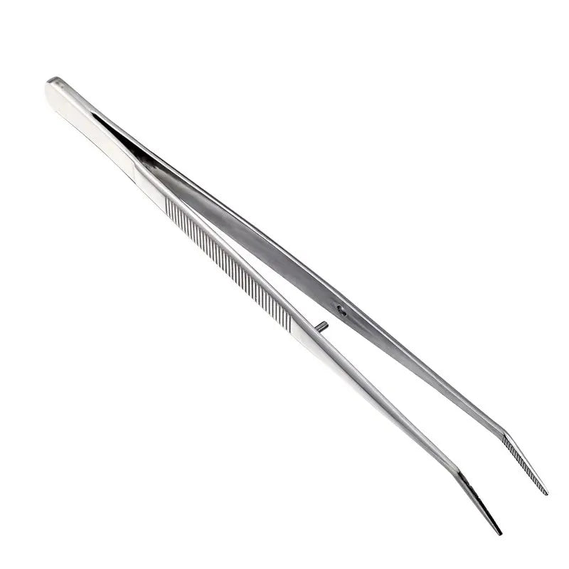 Stainless Steel Aquarium Tweezers – Elbow Tongs & Feeding Tool Aquarium Tweezers HIP