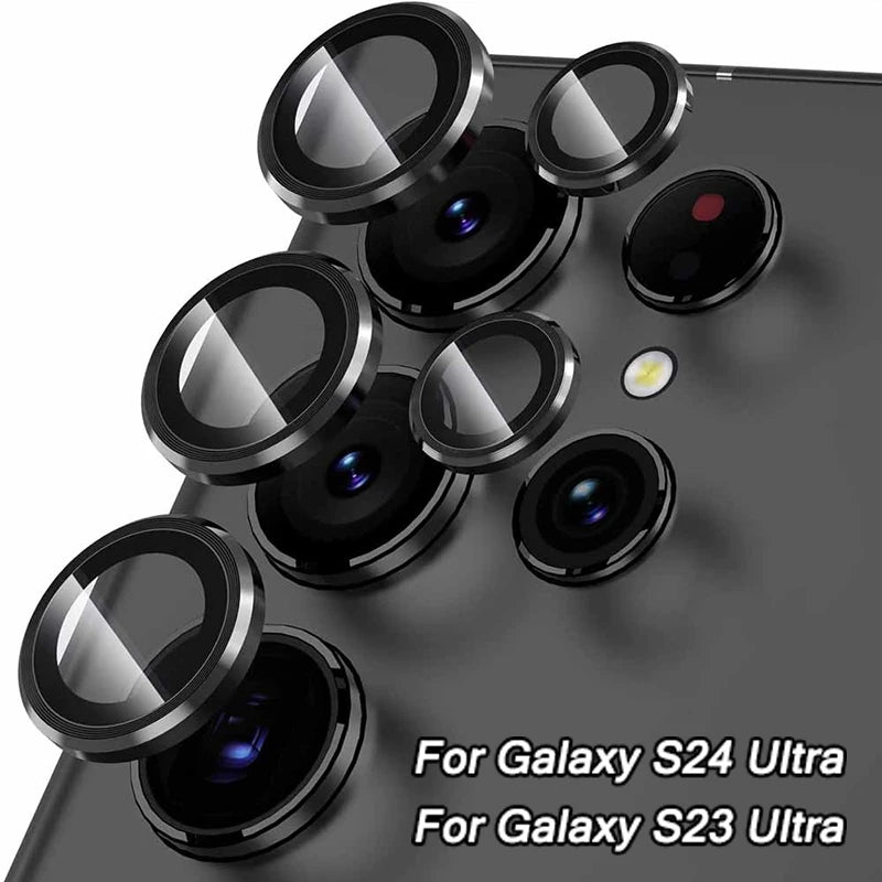 Metal Ring Camera Lens Protector – Samsung S24 Ultra/Plus/S23 FE Camera Lens Protector HIP