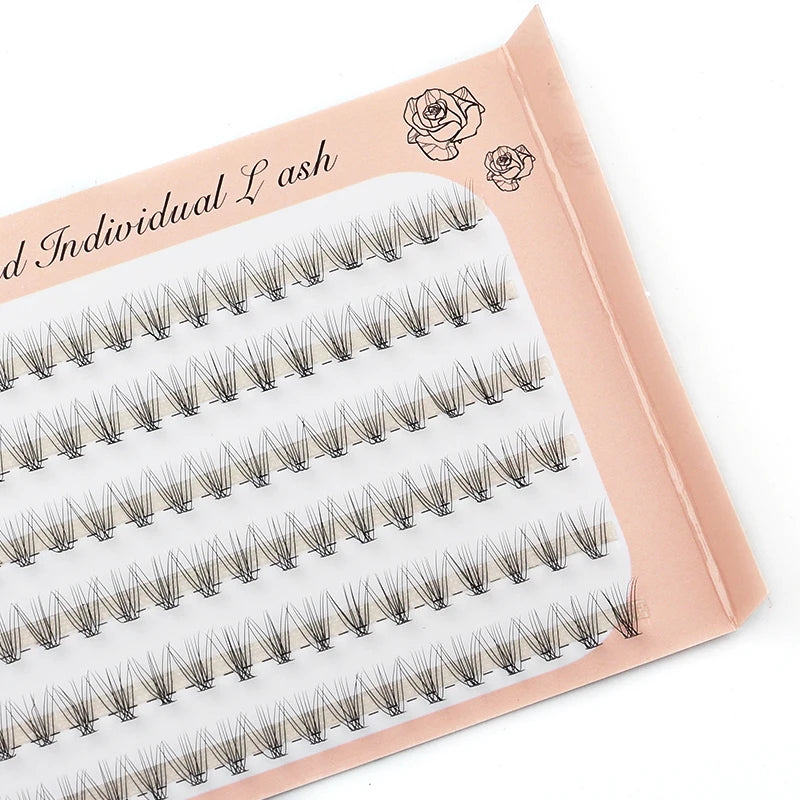 YSDO 10/20/30D Individual Lashes 6 Rows Natural Eyelash Extension Makeup Mink Eyelashes Cluster Lashes Fake Cilia False Lashes HIP