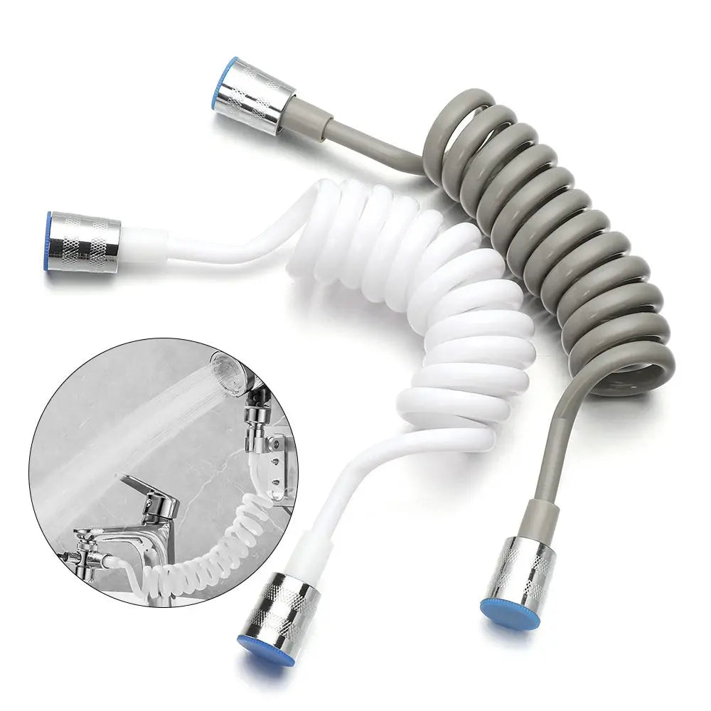 Anti-Wrap Spring Shower Hose – Flexible Bidet & Bath Sprayer Spring Shower Hose HIP