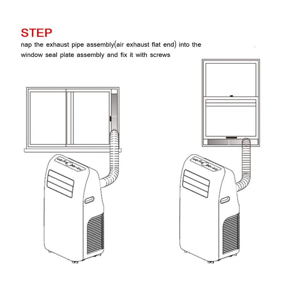 Air Conditioner Adjustable Window Sealing Plate Mobile Air Conditioner Adjustable Window Sealing Plate Splint Baffle HIP
