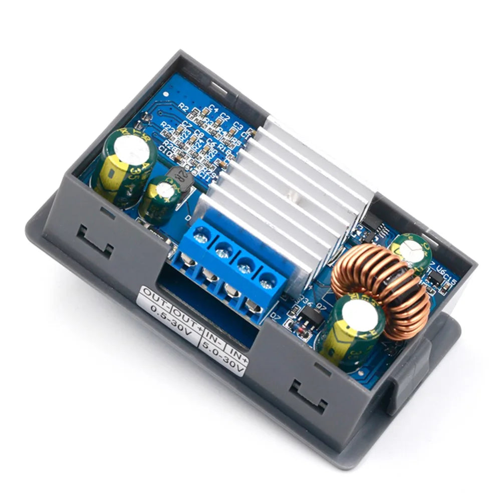 CNC Buck-Boost DC Power Supply – CC CV Adjustable 0.5–30V DC Power Supply Module HIP