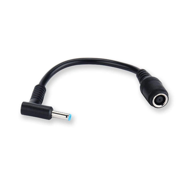 HP Dell Laptop Power Cable 7.4x5.0 to 4.5x3.0 Elbow Adapter Laptop Power Cable HIP