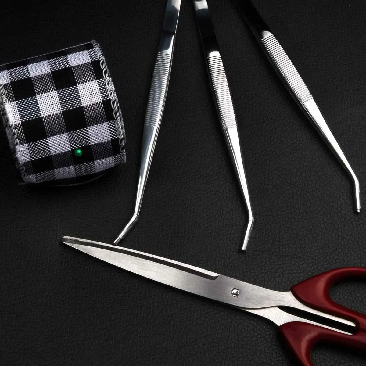 Stainless Steel Aquarium Tweezers – Elbow Tongs & Feeding Tool Aquarium Tweezers HIP