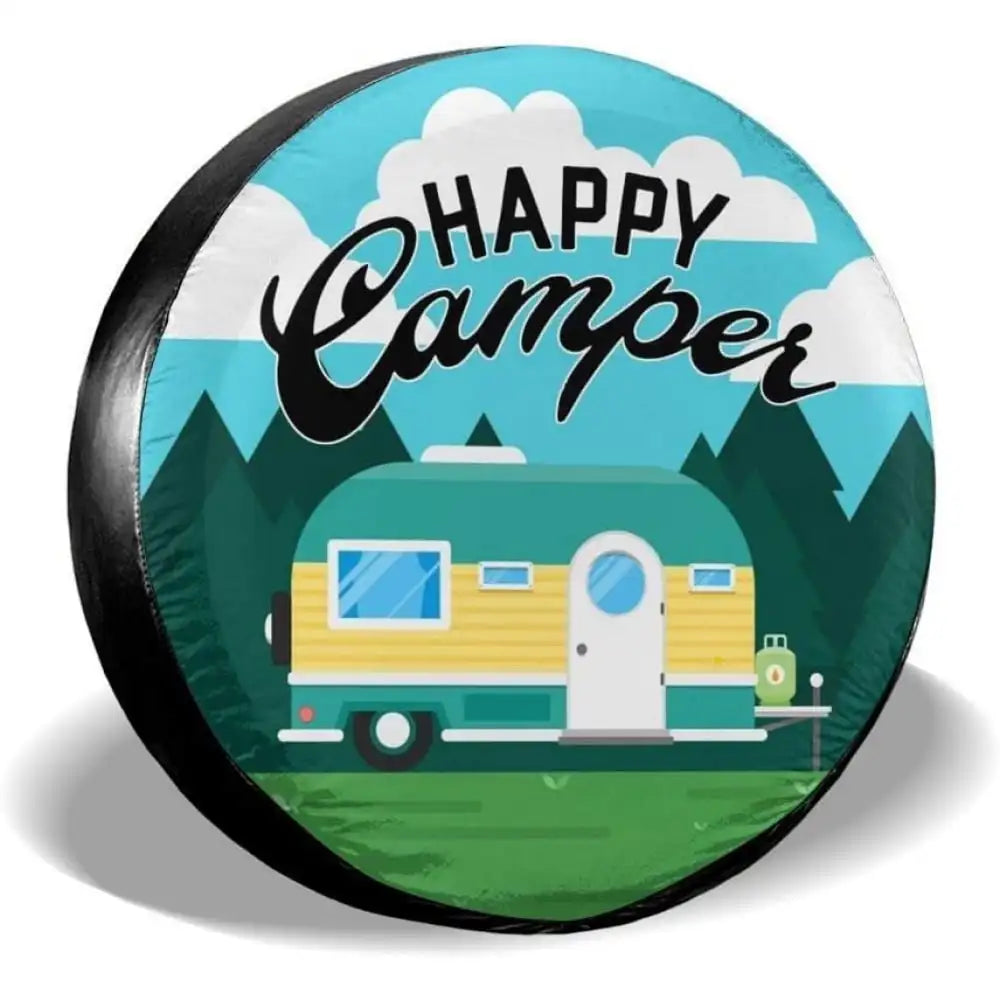 Spare Tire Cover Waterproof UV Protection – RV, SUV, Camper Spare Tire Cover HIP 1 17in