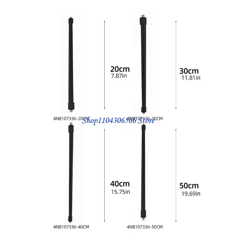 Flexible 1/4" Camera Mount Extension Hose – 20 to 50cm Camera Mount Extension HIP
