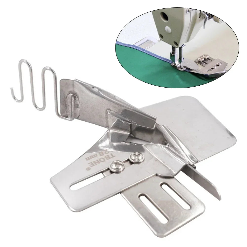 Sewing Machine Hemming Device Double Fold Bias Binding Right-Angle Edging Pull Tube Four Fold Pull Tube For Household industrial HIP