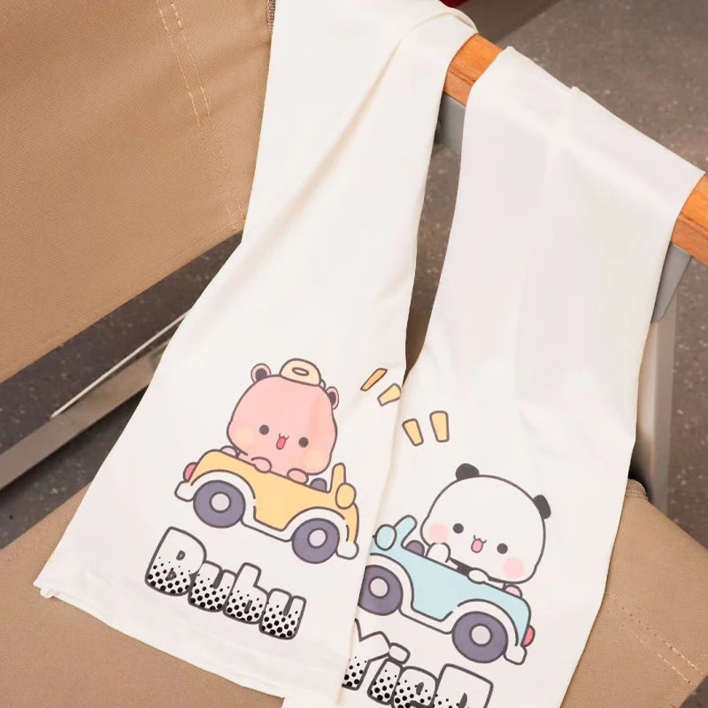 Bubu & Dudu Panda Ice Silk Sun Sleeve Covers | Anime Cosplay Arm Sleeves HIP